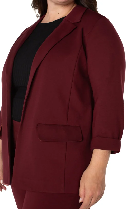 BOYFRIEND BLAZER WITH PRINCESS DART