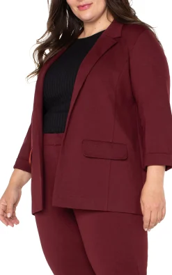 BOYFRIEND BLAZER WITH PRINCESS DART