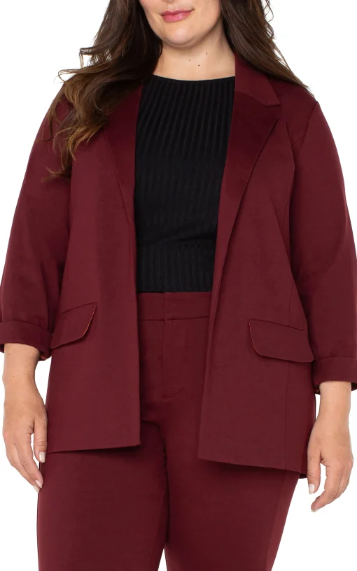 BOYFRIEND BLAZER WITH PRINCESS DART