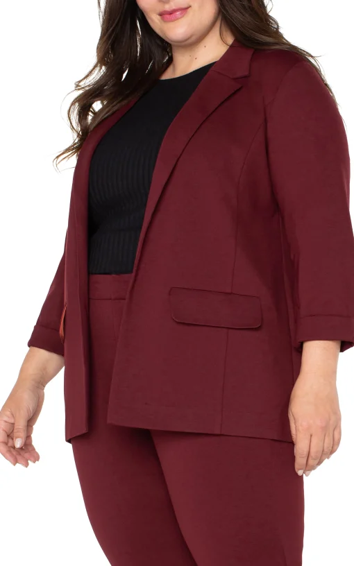BOYFRIEND BLAZER WITH PRINCESS DART