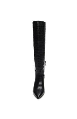 BRYN MAX CALF TWO-TONE LEATHER BOOT