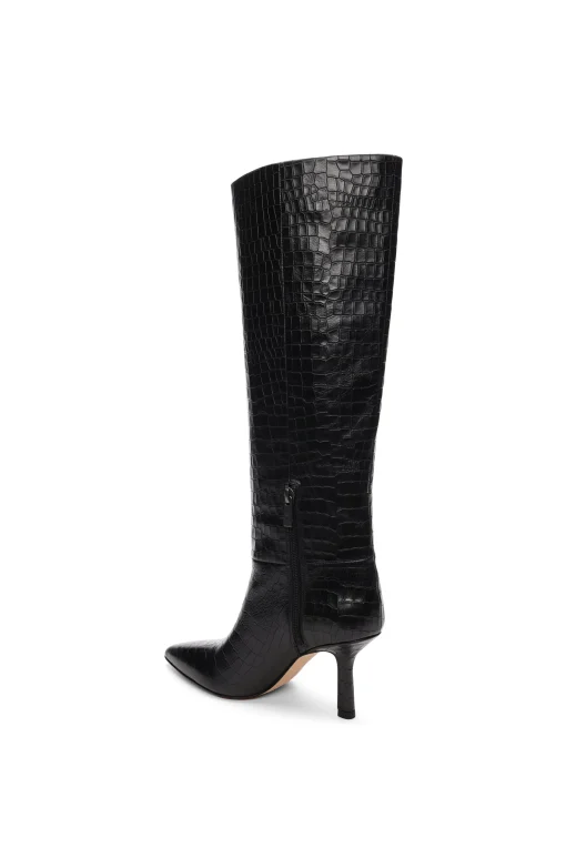 BRYN MAX CALF TWO-TONE LEATHER BOOT