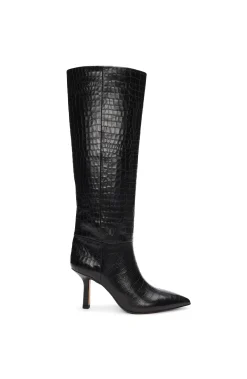 BRYN MAX CALF TWO-TONE LEATHER BOOT