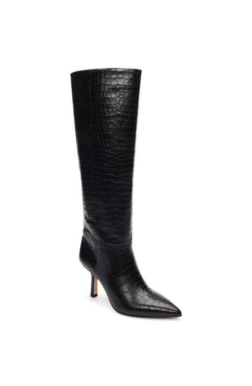 BRYN MAX CALF TWO-TONE LEATHER BOOT