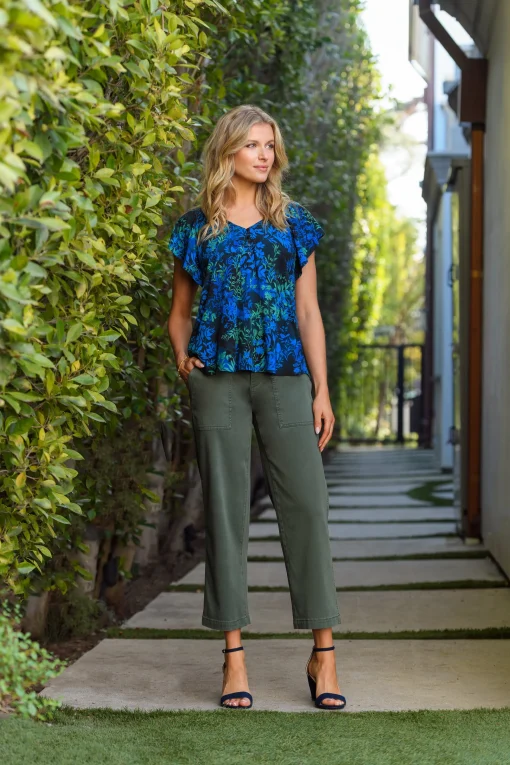 CARGO WIDE LEG CROP