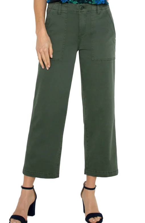 CARGO WIDE LEG CROP