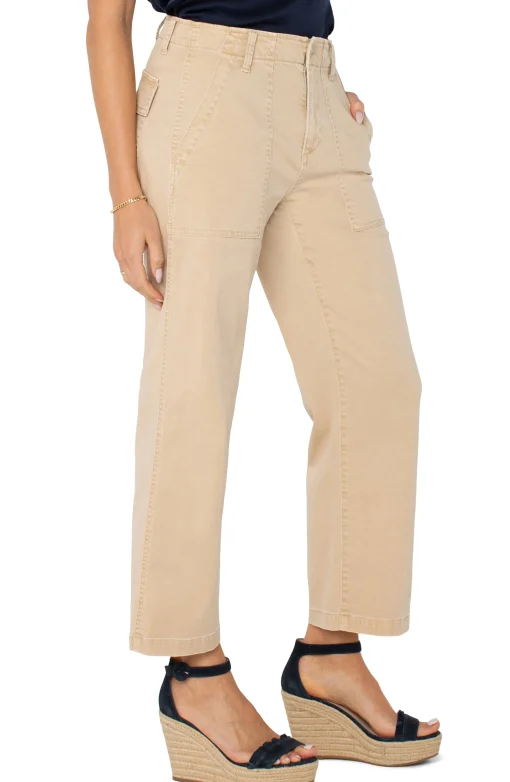 CARGO WIDE LEG CROP