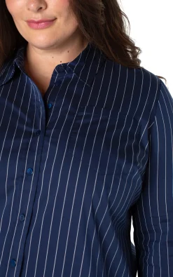 CLASSIC BUTTON FRONT POPLIN SHIRT