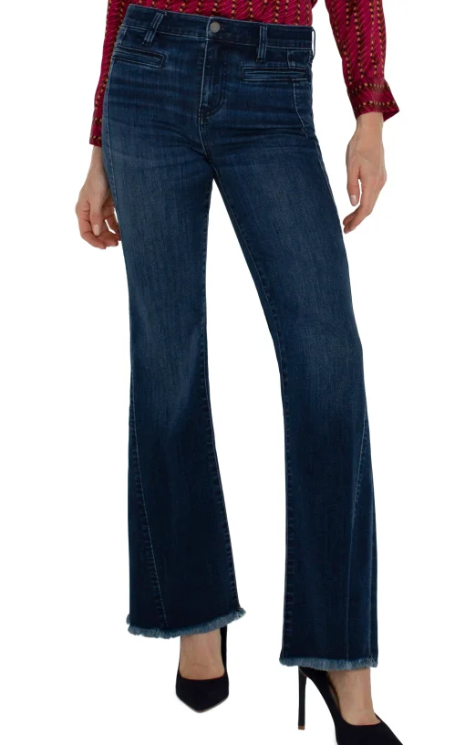 HANNAH FLARE WITH WELT POCKETS