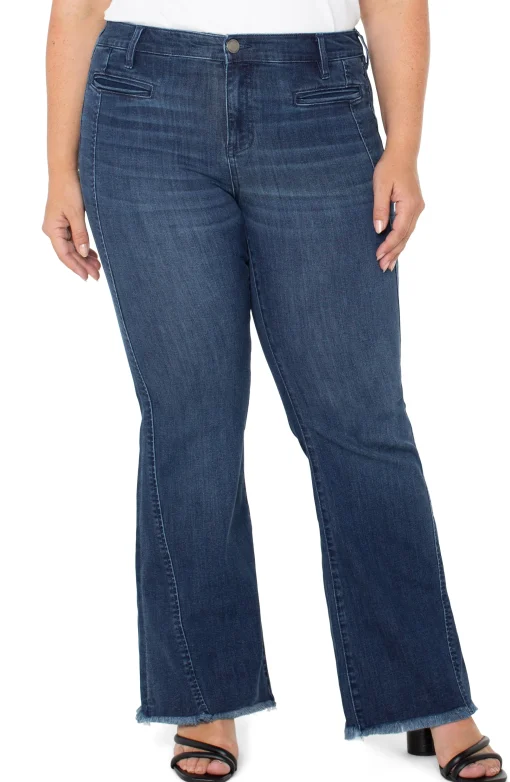 HANNAH FLARE WITH WELT POCKETS