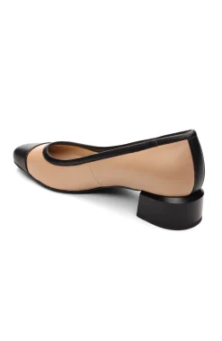 IRVINE ROUNDED TOE SLIP ON WITH BLOCK HEEL