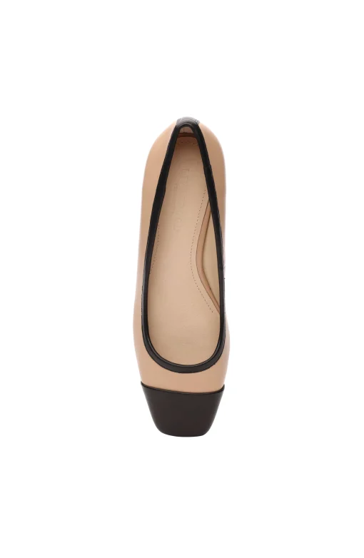 IRVINE ROUNDED TOE SLIP ON WITH BLOCK HEEL