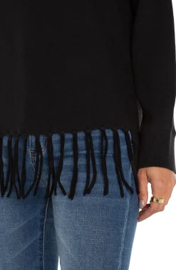 LONG SLEEVE SEAMLESS SWEATER