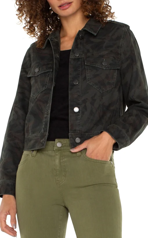 MILITARY CROP JACKET