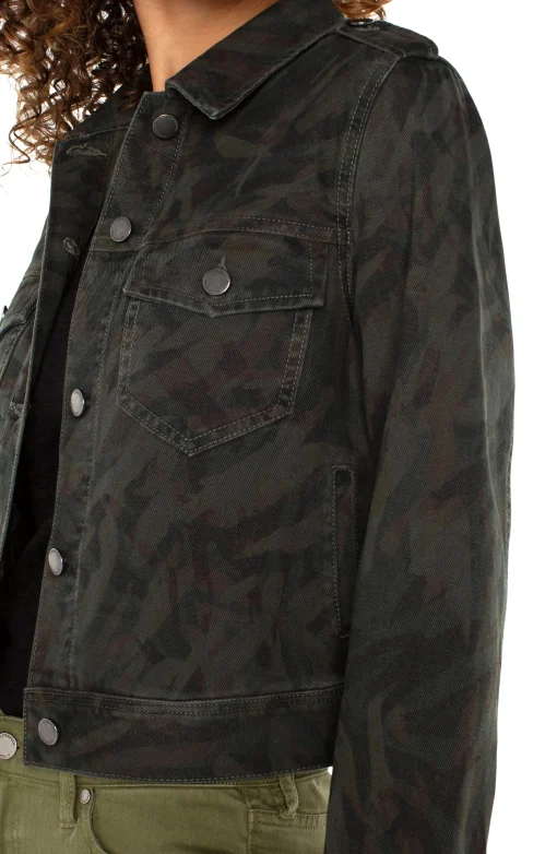 MILITARY CROP JACKET