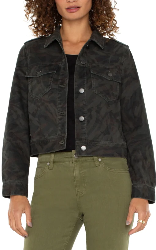 MILITARY CROP JACKET