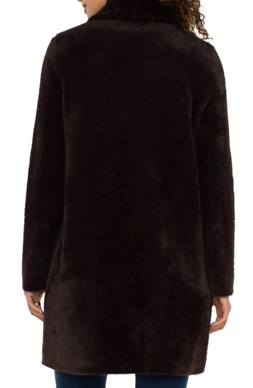 OPEN FRONT COATIGAN SWEATER