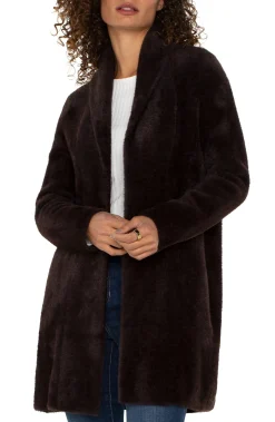 OPEN FRONT COATIGAN SWEATER