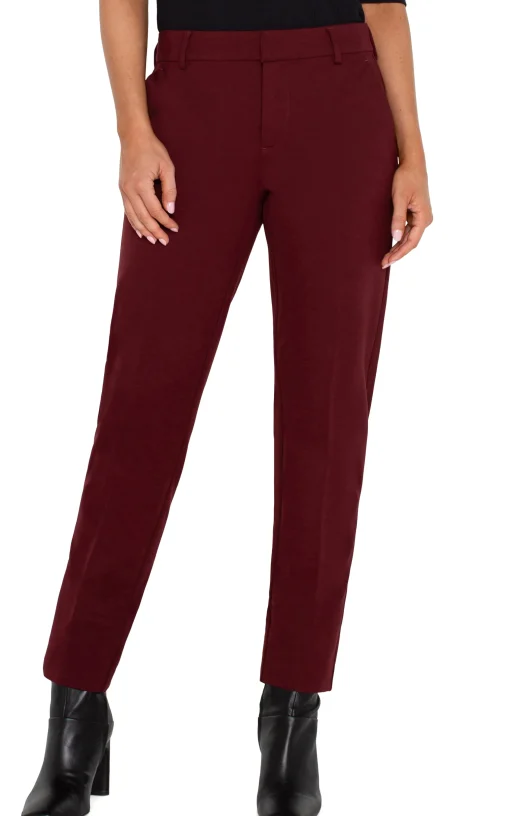 PETITE KELSEY KNIT TROUSER SUPER STRETCH