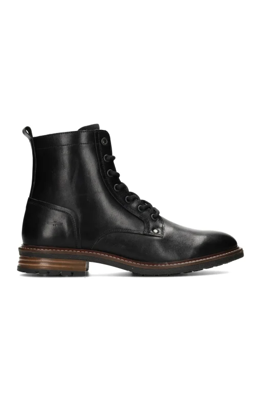 RICHARD BURNISHED LEATHER LACE UP BOOT