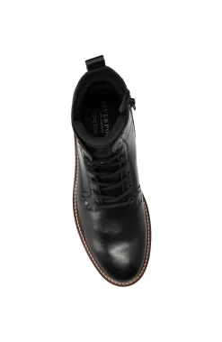 RICHARD BURNISHED LEATHER LACE UP BOOT