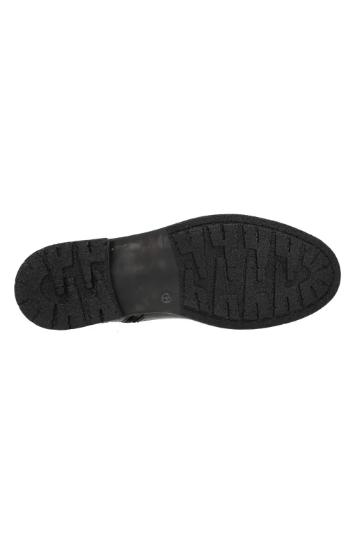 RICHARD BURNISHED LEATHER LACE UP BOOT