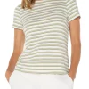 SHORT SLEEVE CREW NECK CLASSIC KNIT TEE