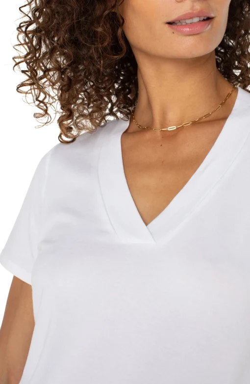 SHORT SLEEVE KNIT TEE