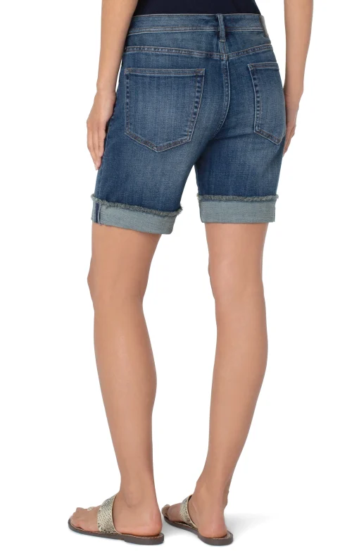 THE KEEPER SHORT WITH FRAY CUFF